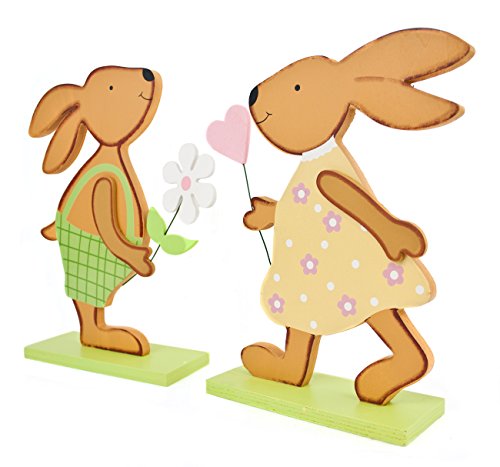 Deko Osterhasen Paar