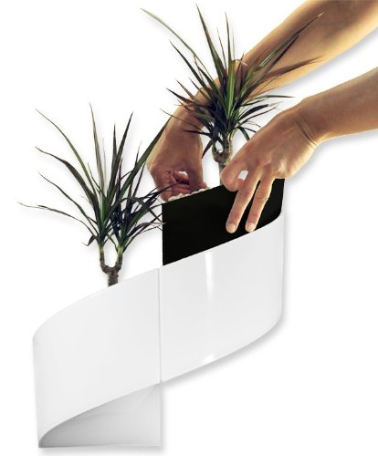 Designer Blumentopf für Wände draußen