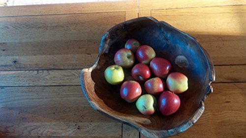 Moderne Schale aus Holz