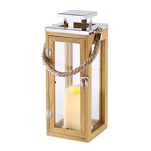 Laternen mit LED Kerzen