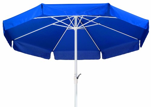 Sonnenschirm Alu blau