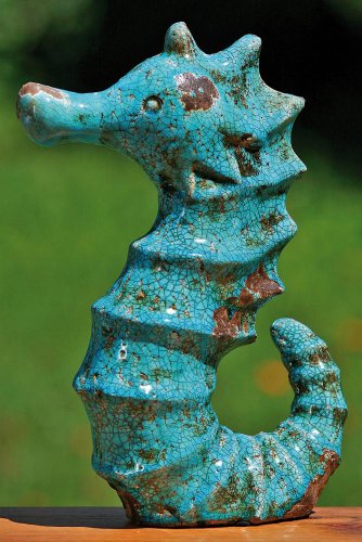 Seepferdchenfigur türkis