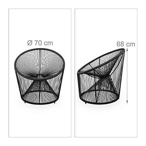 Balkonstühle 2er-Set 60er Jahre