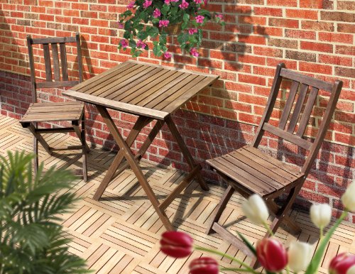 Balkonset Klappsstühle + Tisch