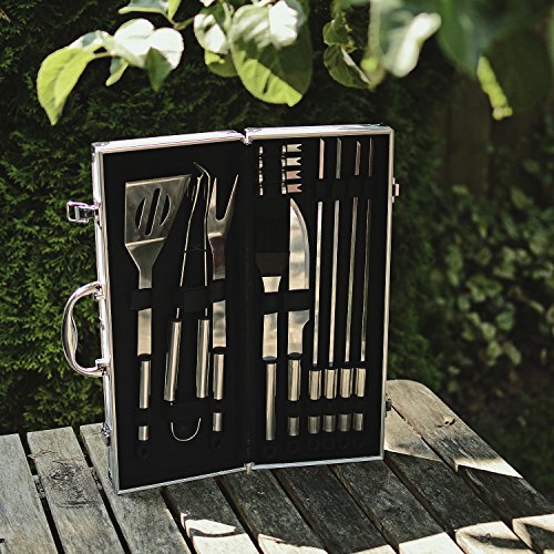 FLAMEN Grillbesteckkoffer