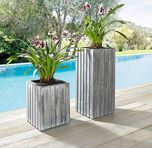 Ausgefallene Pflanzsäule Outdoor